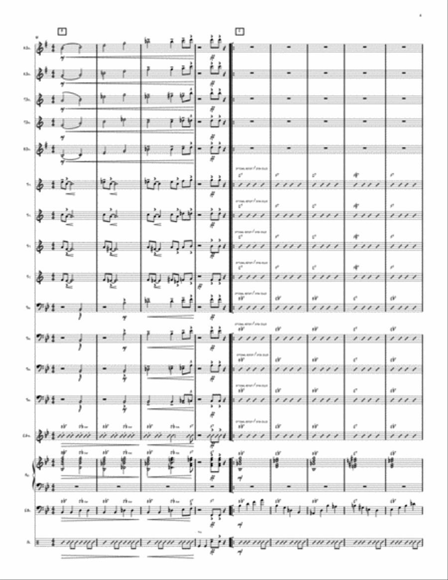 Ha! (The absurdity of it all...) Jazz Ensemble scores gallery preview page 5
