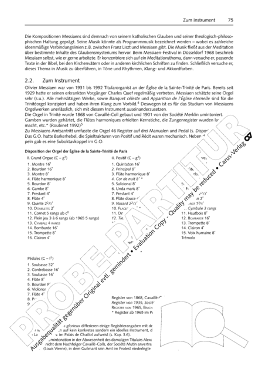 Orgelschule zur historischen Auffuhrungspraxis Organ Solo scores gallery preview page 76