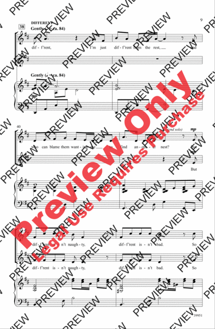 Honk! - SoundTrax CD (CD only) Choir scores gallery preview page 8