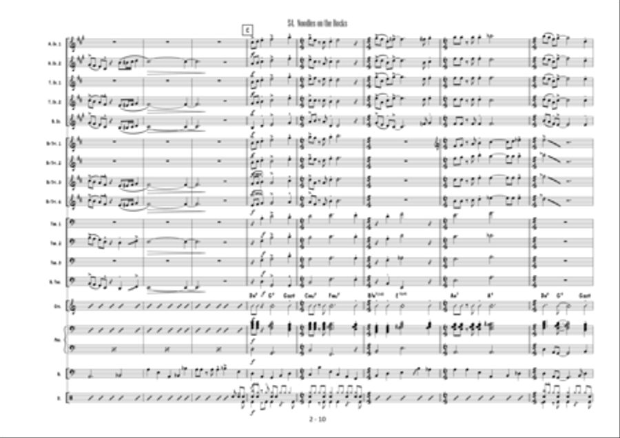 54. Noodles on the Rocks Jazz Ensemble scores gallery preview page 3