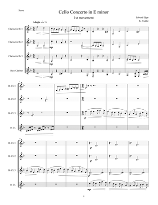 Elgar - Cello Concerto - Clarinet Quartet