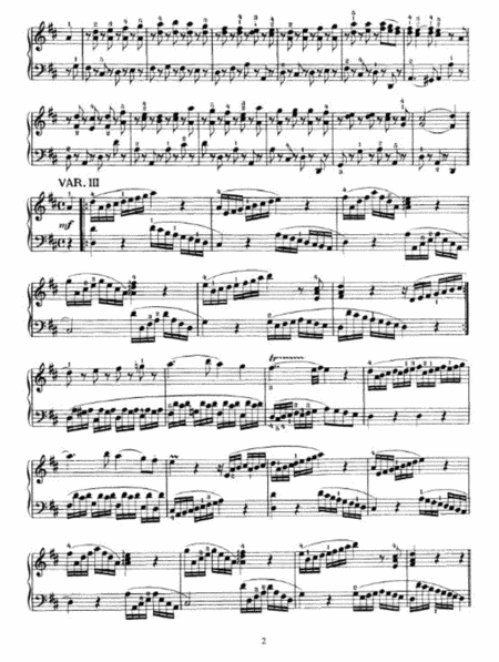 Mozart - 7 Variations on Willem van Nassau K. 25