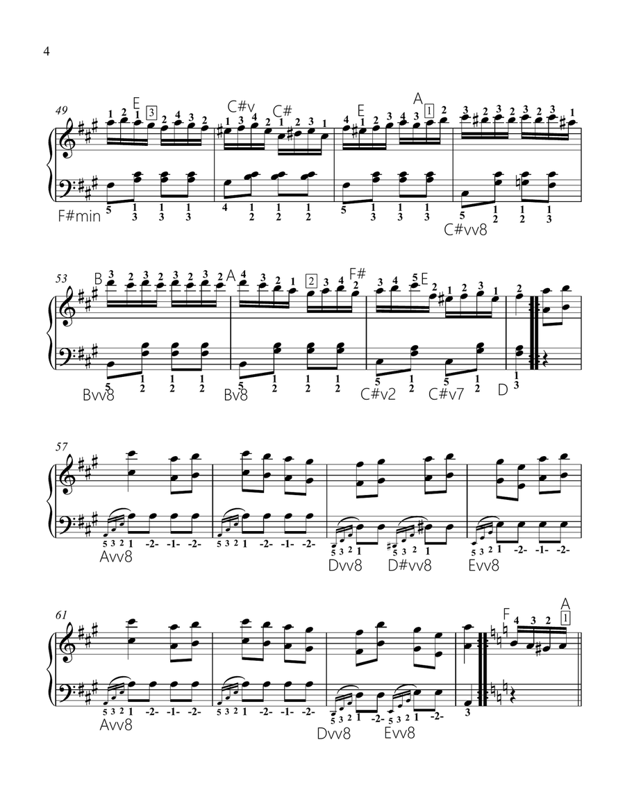 Rondo alla Turca, Allegretto (3rd Movement) from Sonata No. 11, K. 331 Piano Method scores gallery preview page 4