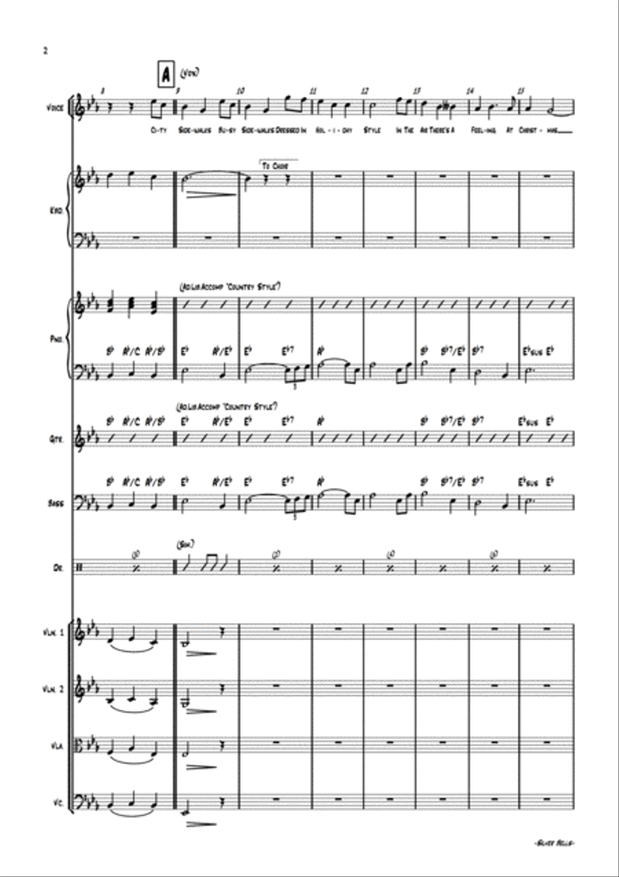 Silver Bells Large Ensemble scores gallery preview page 5