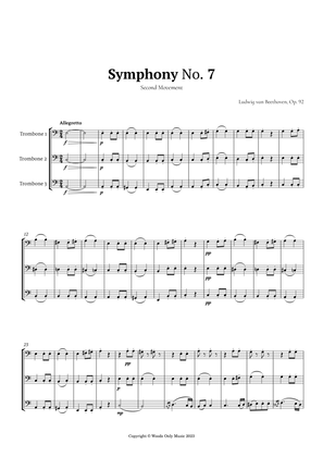 Symphony No. 7 by Beethoven for Trombone Trio