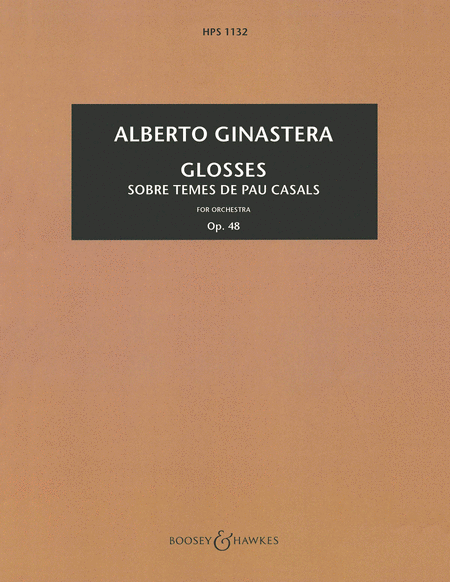 Glosses, Op. 48