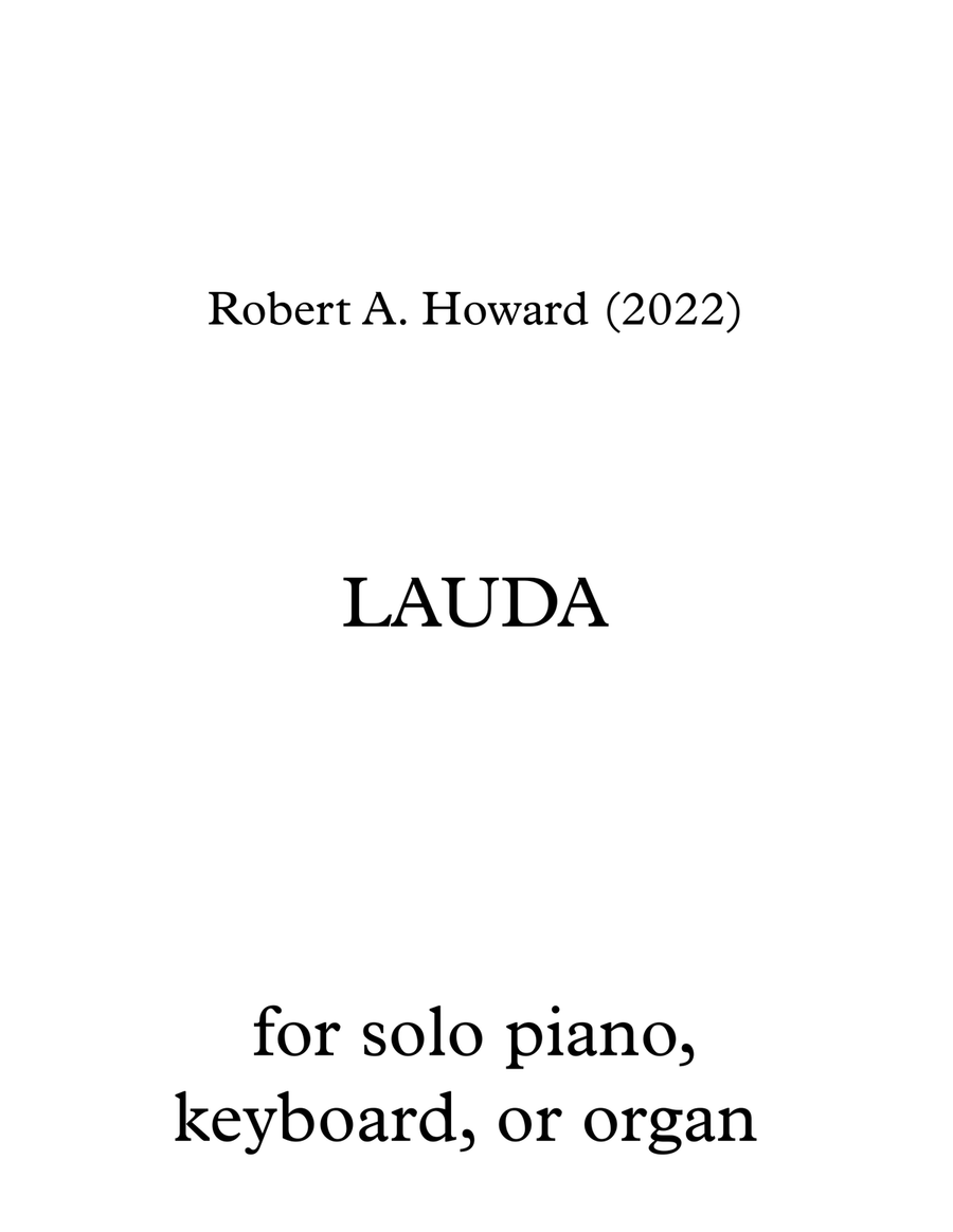 Lauda Chamber Music scores gallery preview page 1