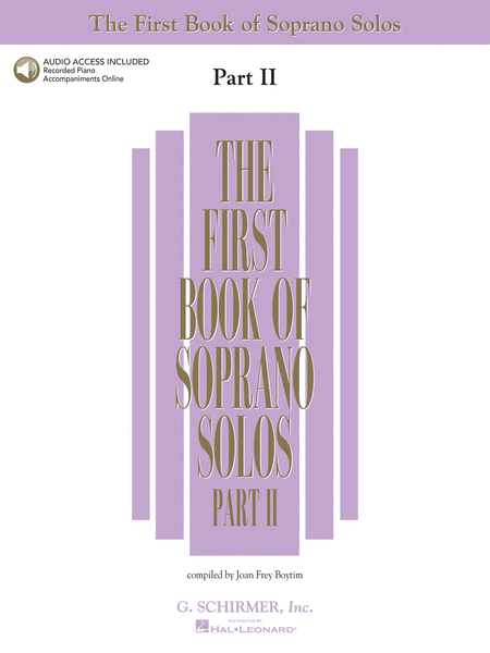 The First Book of Soprano Solos – Part II image number null