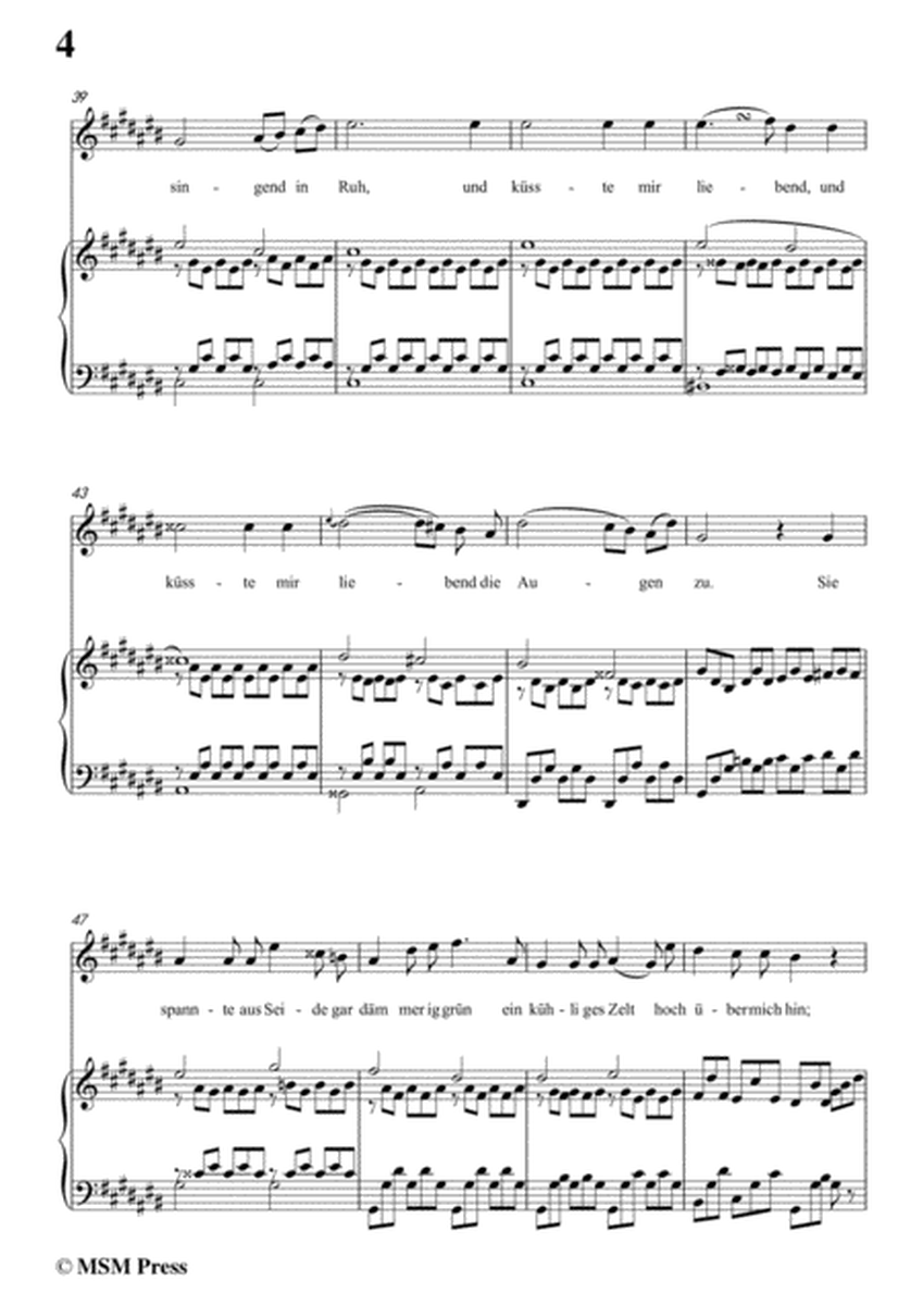 Schubert-Vor meiner Wiege,in c sharp minor,Op.106,No.3,for Voice and Piano image number null