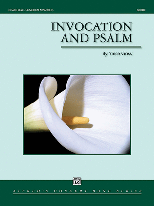 Book cover for Invocation and Psalm