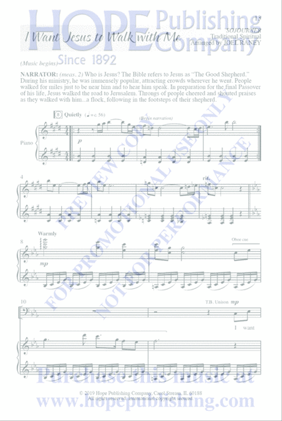 Who Is Jesus? 4-Part scores gallery preview page 37