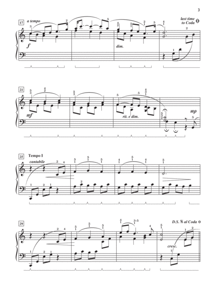 Between Two Lands (for right hand alone) - Piano Solo