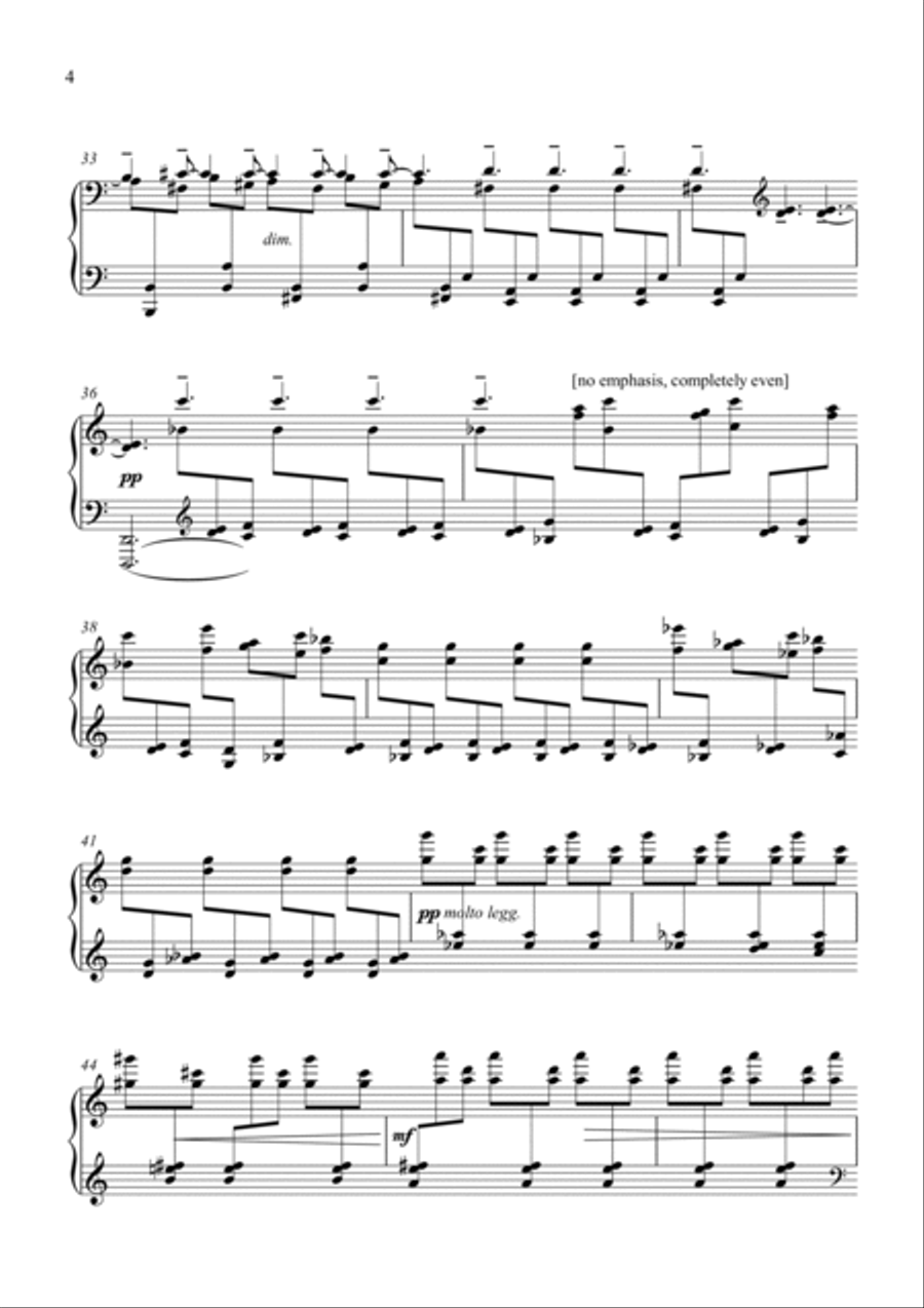 Preludes Inégales Piano Solo scores gallery preview page 6