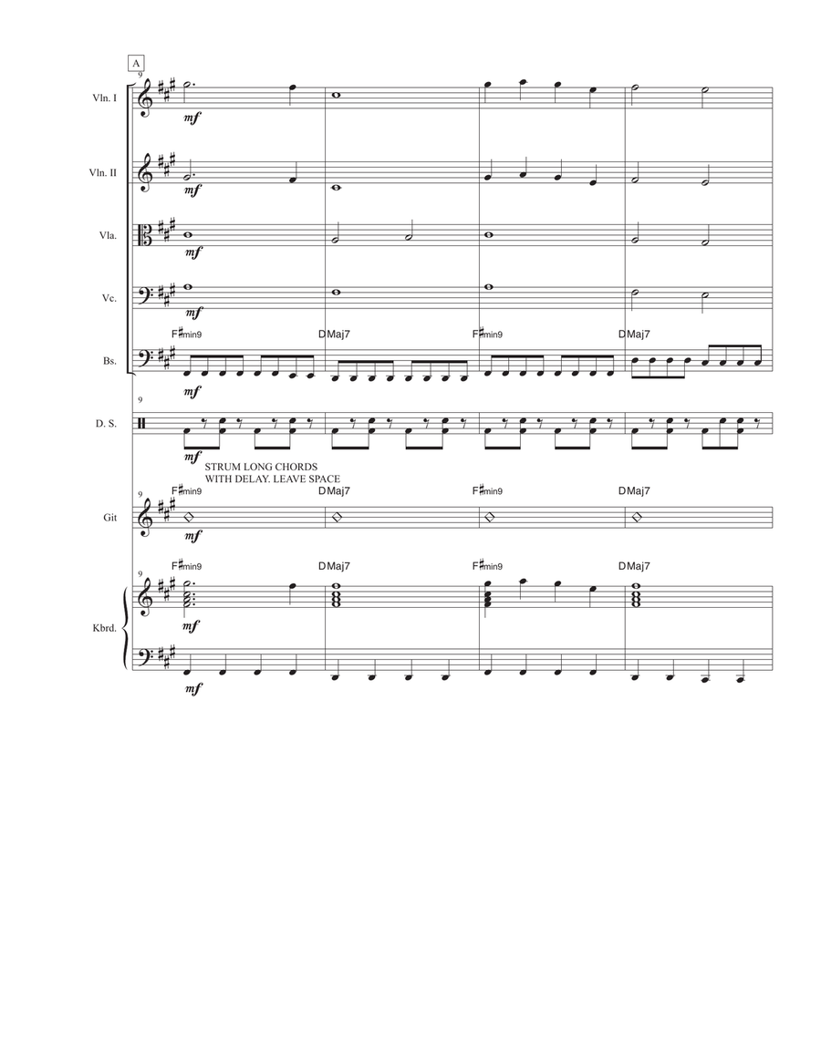 Flashing Lights Small Ensemble scores gallery preview page 3