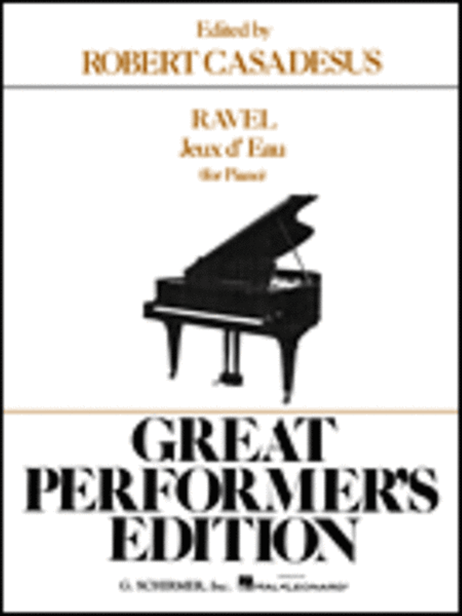 Jeux d'Eau (The Fountain) – Great Performer's Edition Piano Solo scores gallery preview page 1