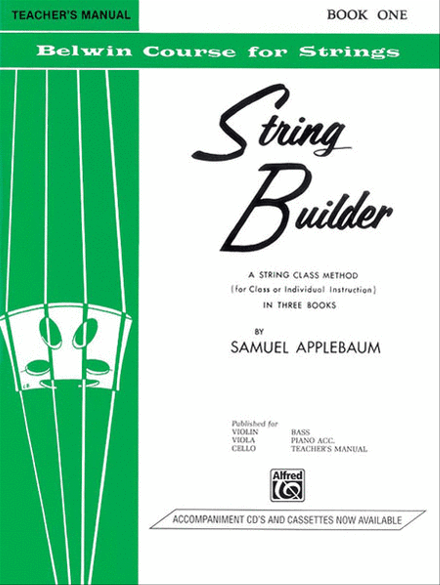 String Builder, Book 1 Chamber Orchestra scores gallery preview page 1