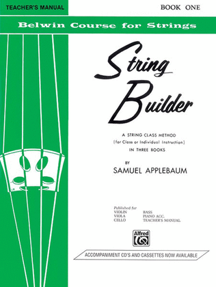 Book cover for String Builder, Book 1