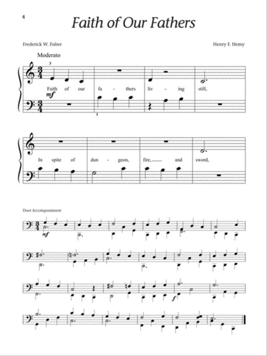 Sacred Solos Piano Method scores gallery preview page 3