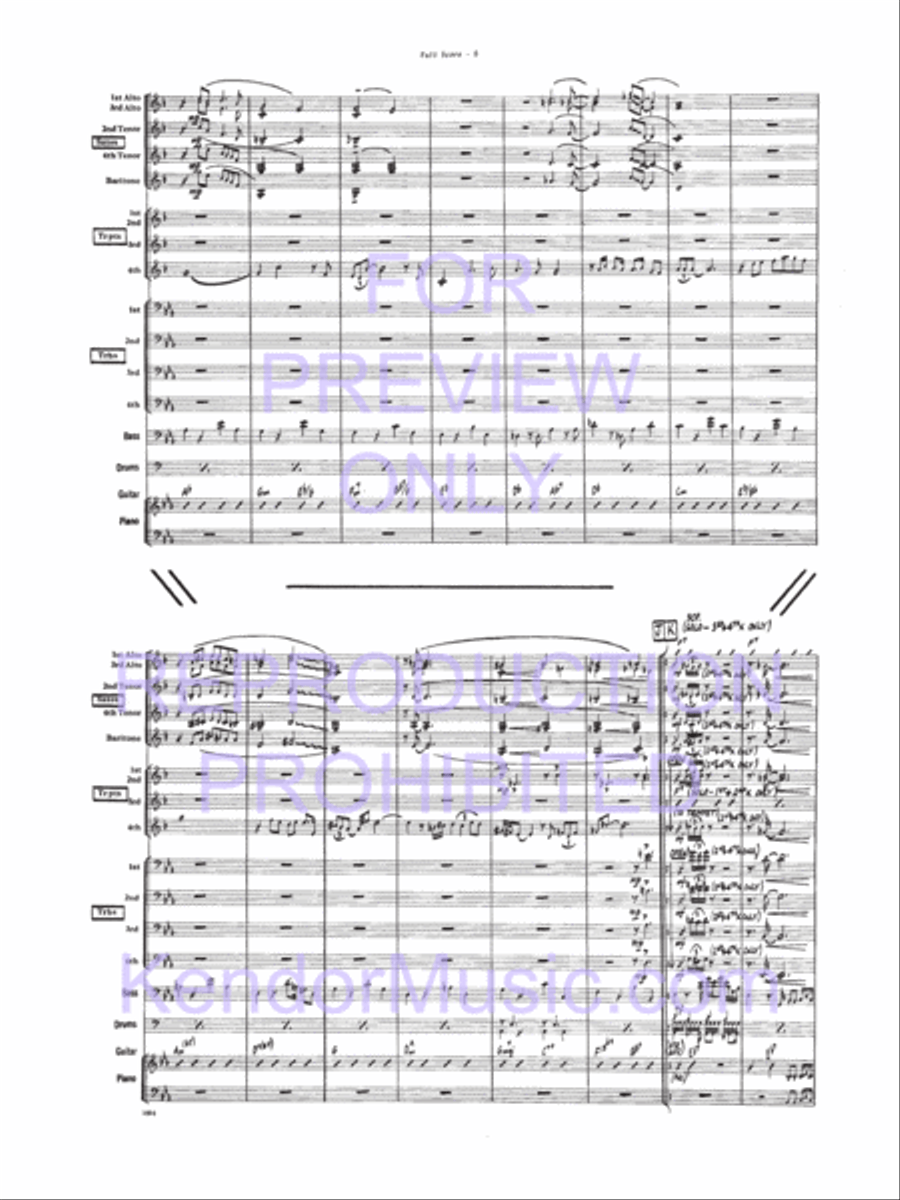 Central Park North Jazz Ensemble scores gallery preview page 7