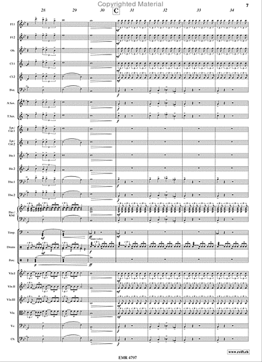 Robin Hood Orchestra scores gallery preview page 7
