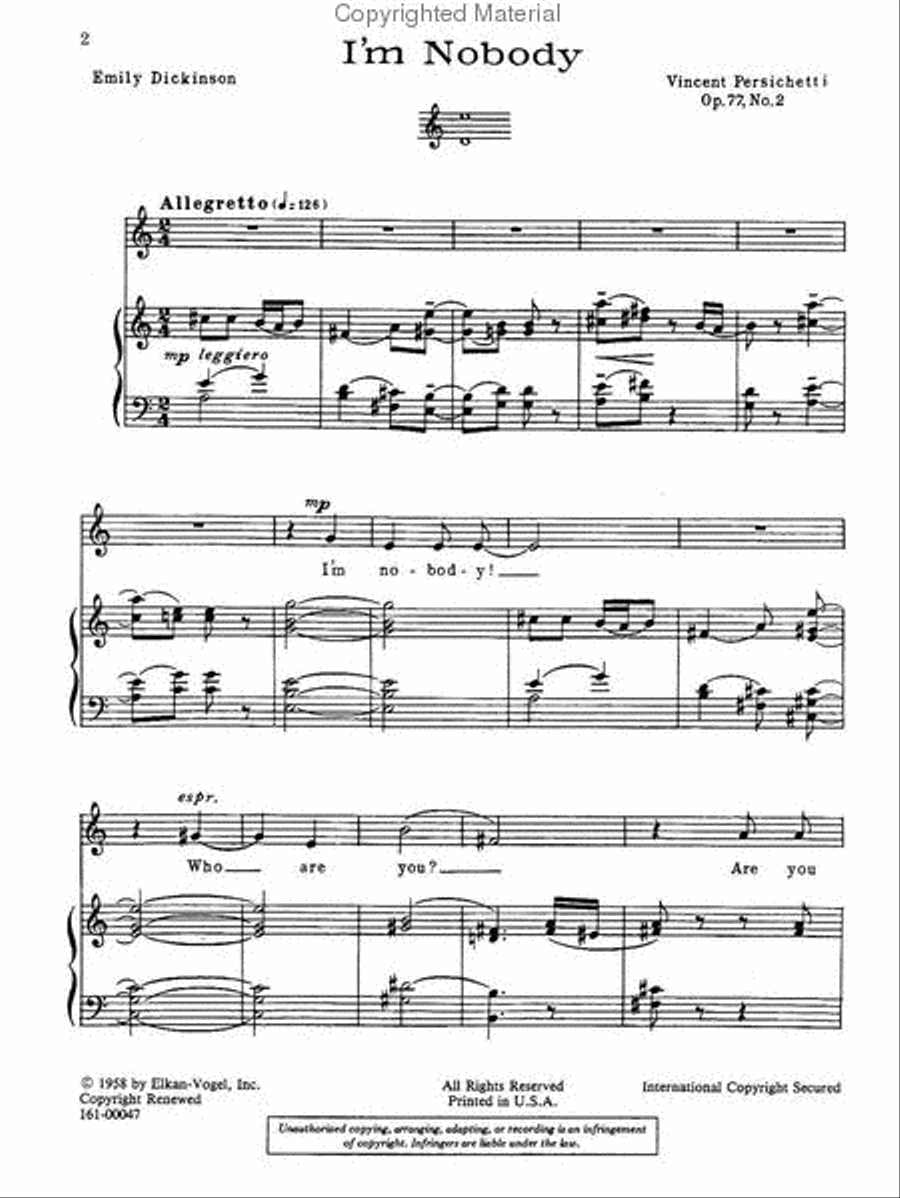 I'm Nobody Chamber Music scores gallery preview page 2