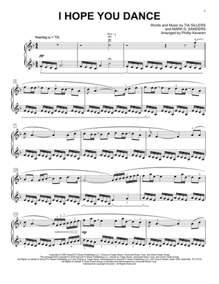 I Hope You Dance [Classical version] (arr. Phillip Keveren)