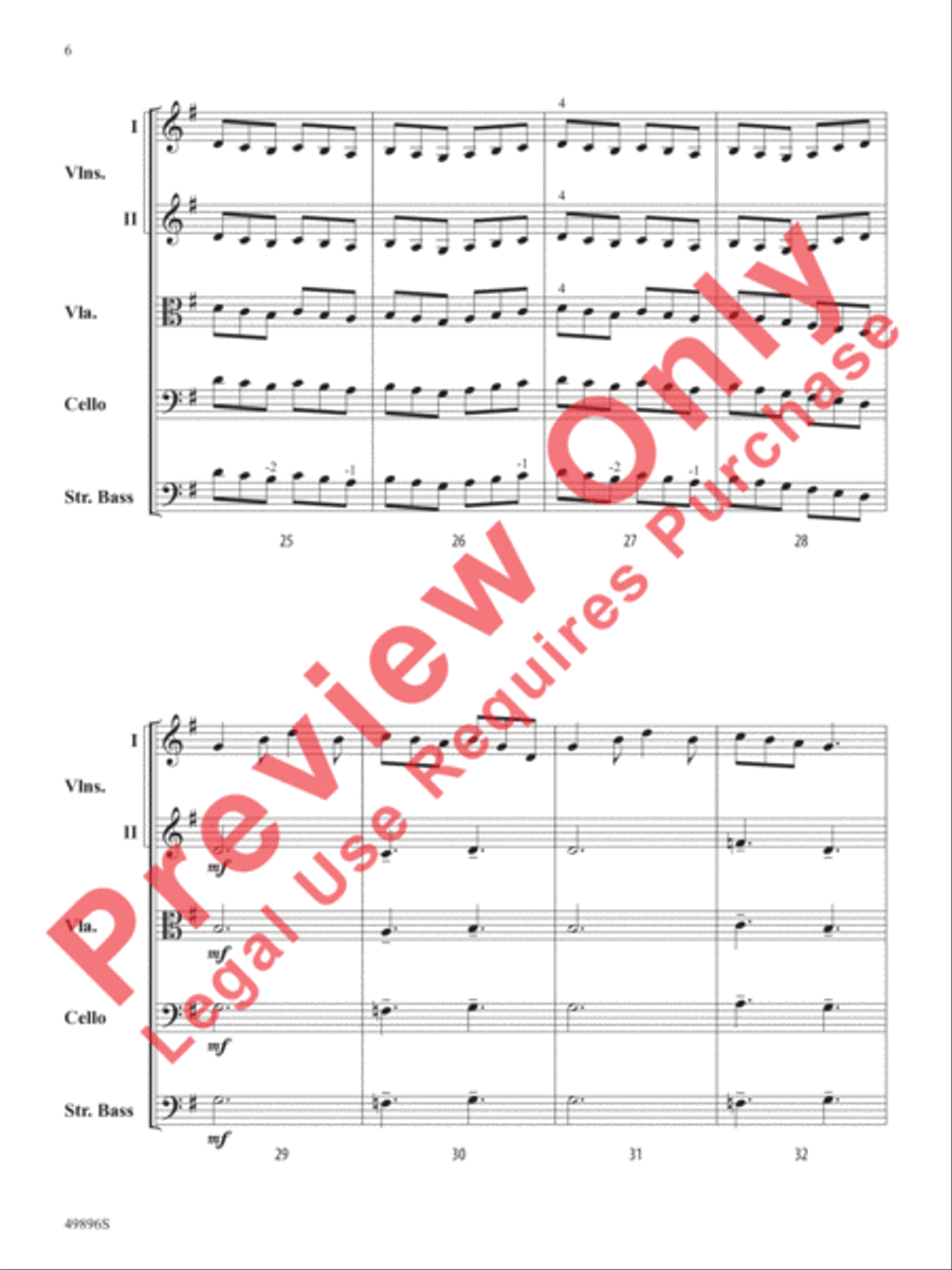 Patty's Reel Patty's Reel String Orchestra scores gallery preview page 7