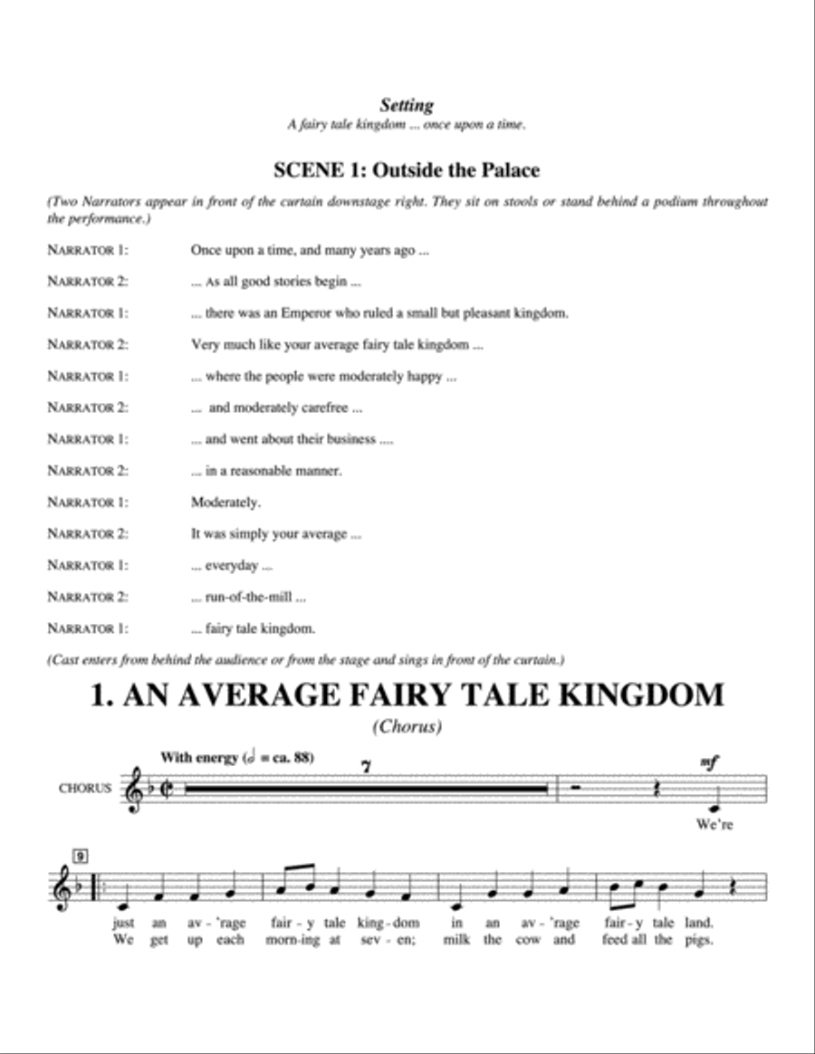 The Emperor's New Clothes - Soundtrax CD (CD only) Choir scores gallery preview page 3