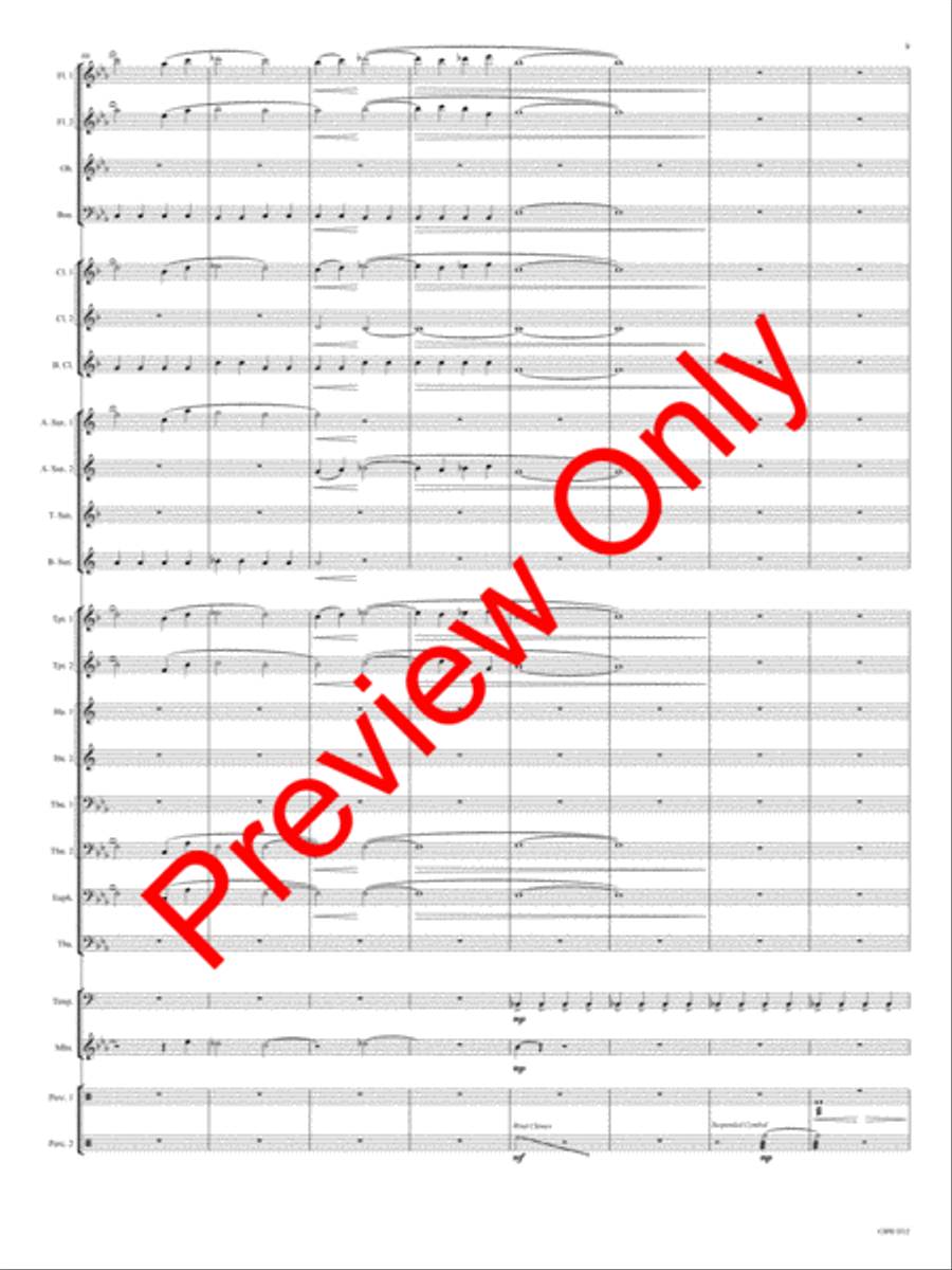 Viserion Concert Band scores gallery preview page 12