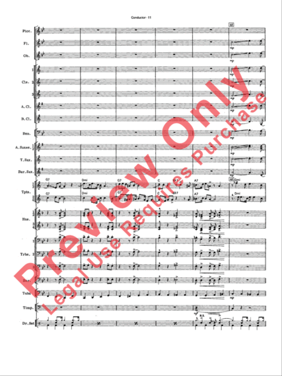 Four of a Kind Four of a Kind Concert Band scores gallery preview page 14