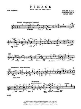 Nimrod (from Elgar's Variations): Oboe