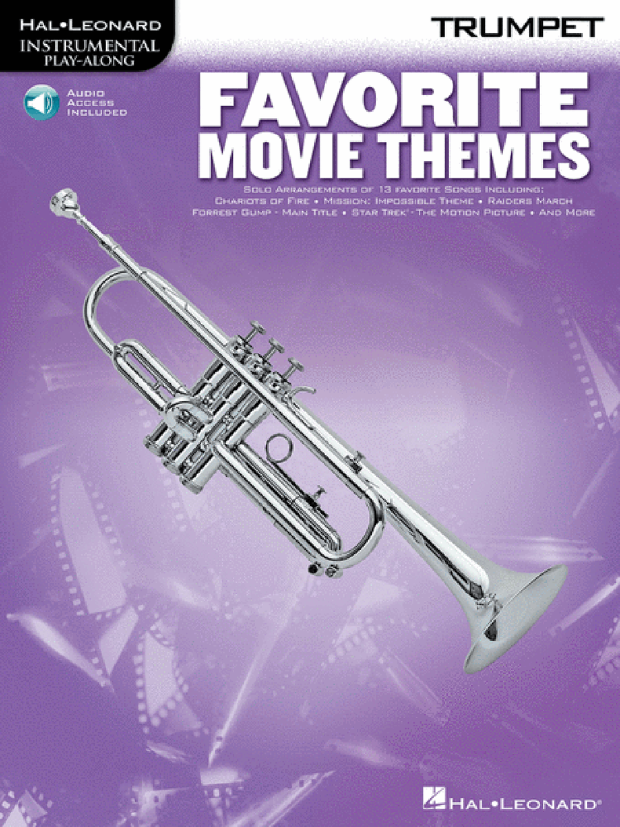 Favorite Movie Themes Trumpet Solo scores gallery preview page 1