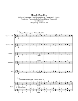 Book cover for Handel Medley