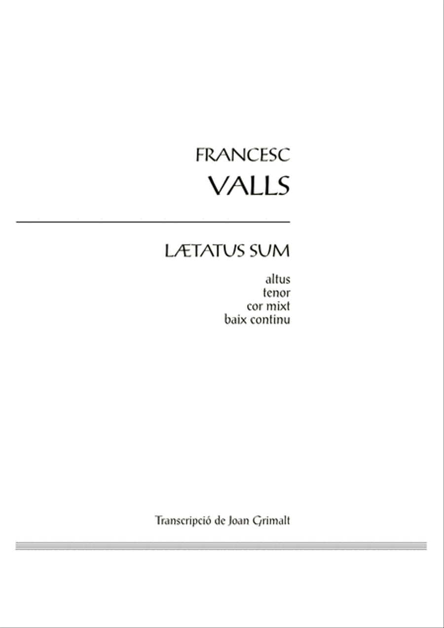 Laetatus sum Laetatus sum 4-Part scores gallery preview page 3