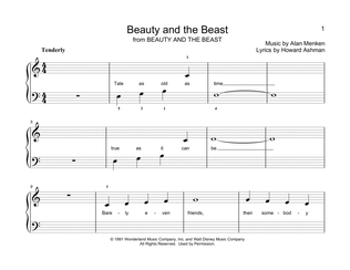 Book cover for Beauty And The Beast (arr. Christopher Hussey)