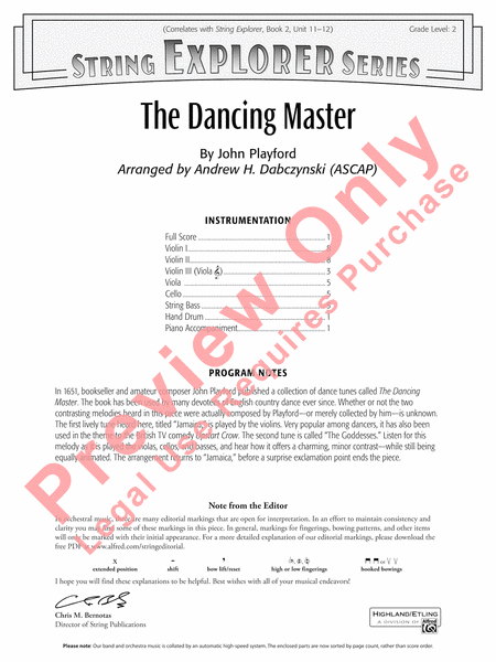 The Dancing Master image number null