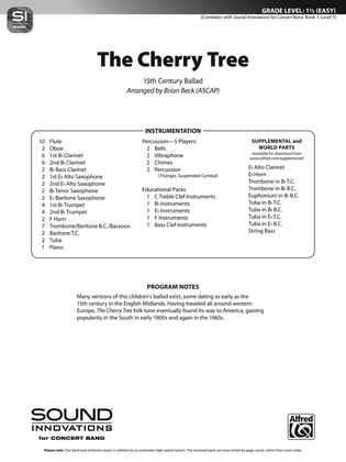 The Cherry Tree: Score