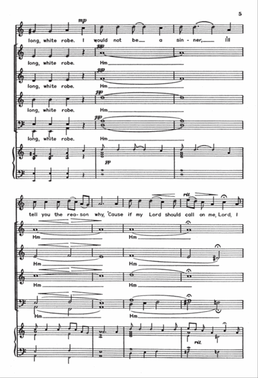 I Wanna be Ready 4-Part scores gallery preview page 4