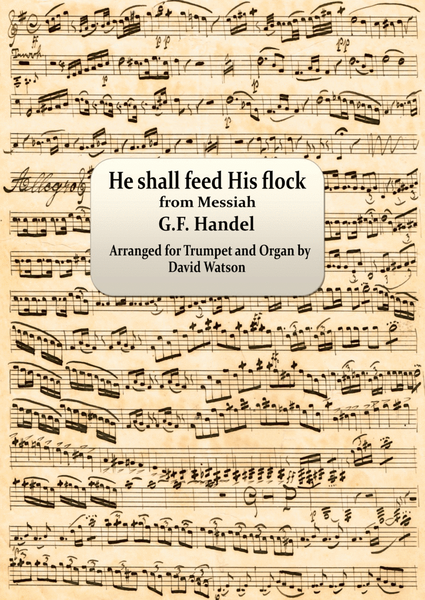 He shall feed His flock for Trumpet and Organ image number null