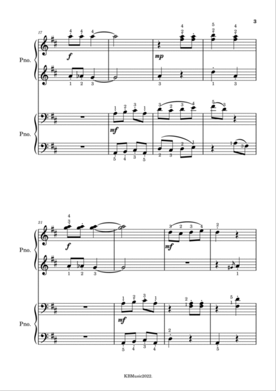 Just Good Friends Set of Parts scores gallery preview page 5