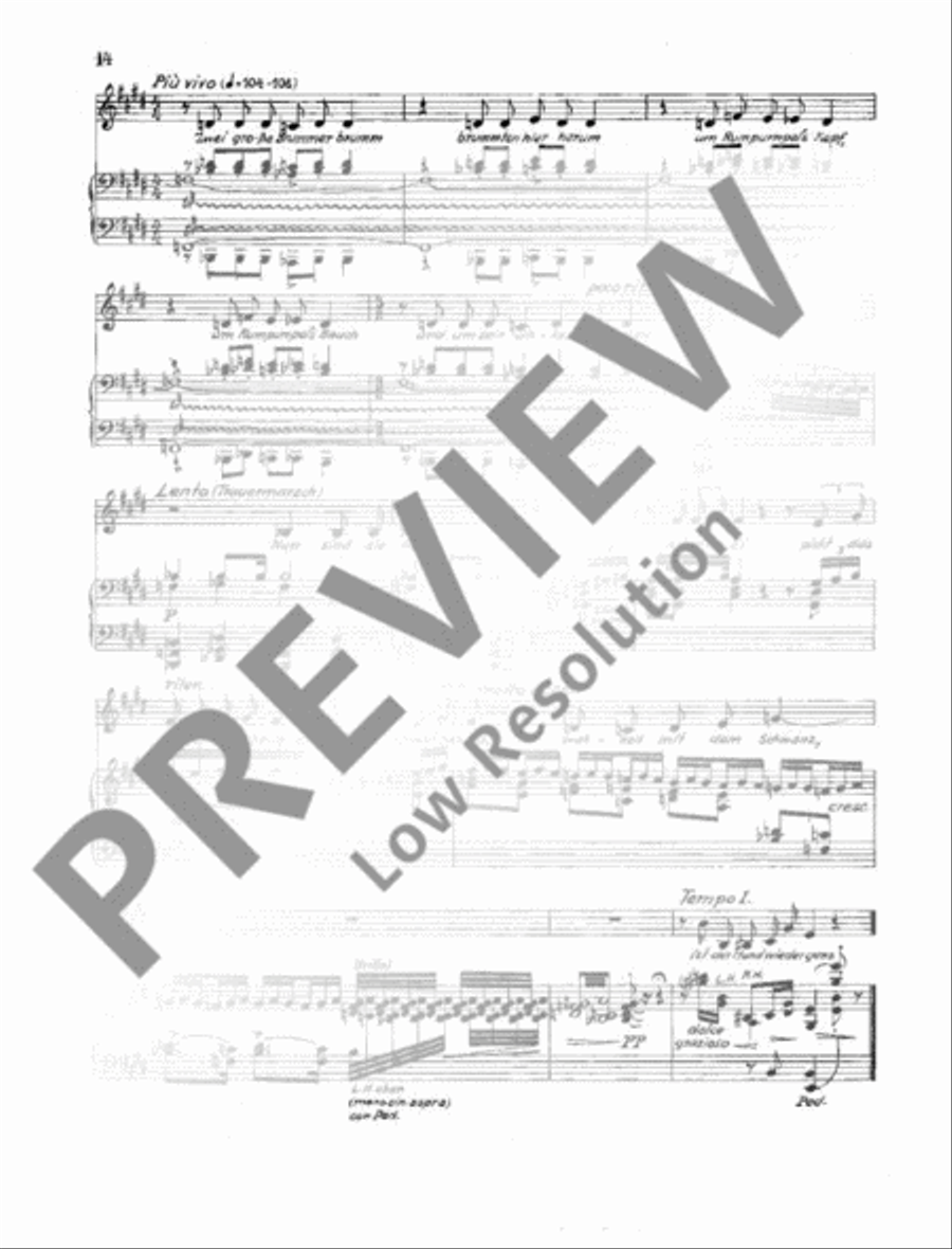 21 Kinderlieder Voice Solo scores gallery preview page 15