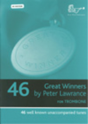 Book cover for Great Winners (Trombone, Bass Clef with CD)