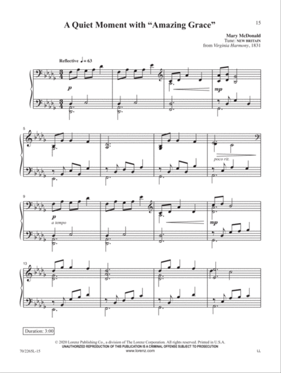Wonderful Hymns of Life Wonderful Hymns of Life Piano Solo scores gallery preview page 5