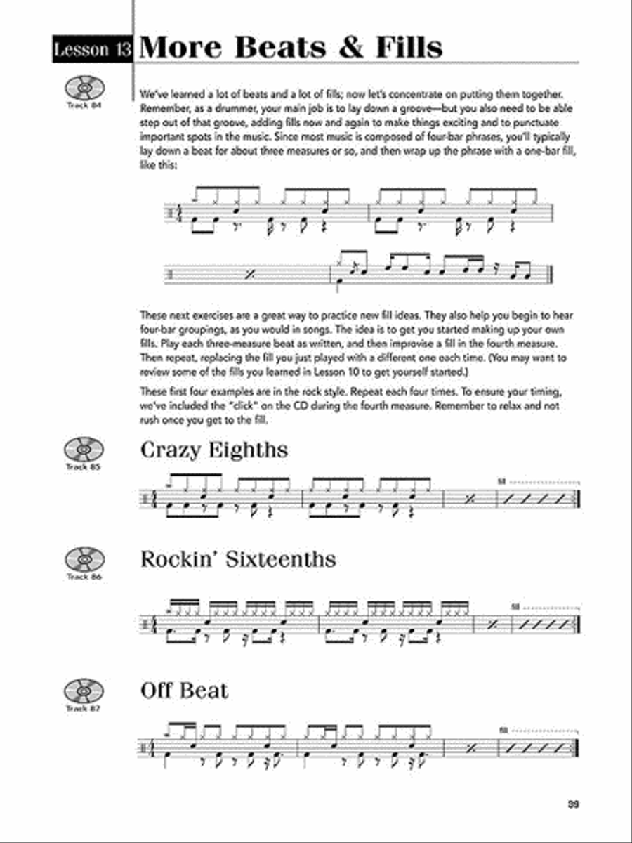 Play Drums Today! – Level 1 Drums scores gallery preview page 5