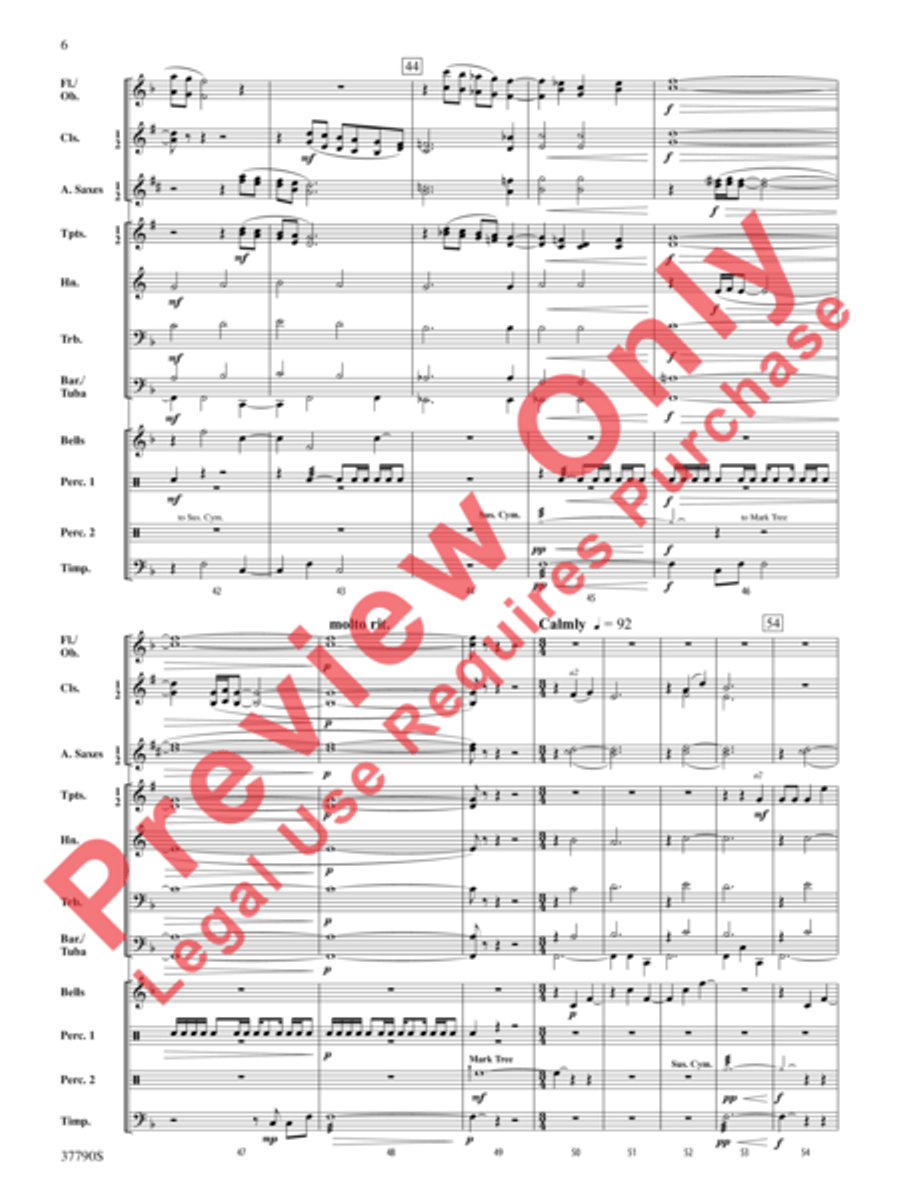 The Holly and the Ivy Concert Band scores gallery preview page 7