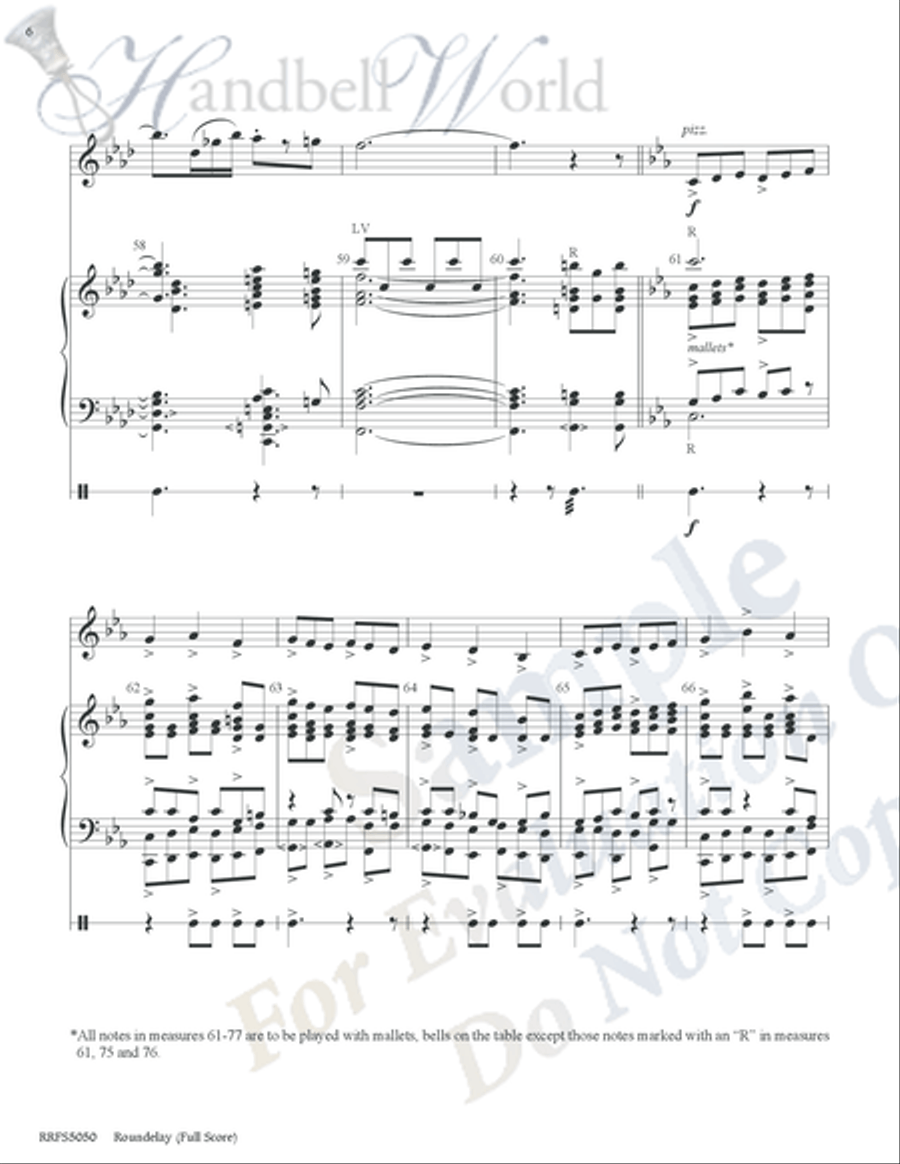 Roundelay Roundelay 5-Octaves scores gallery preview page 5