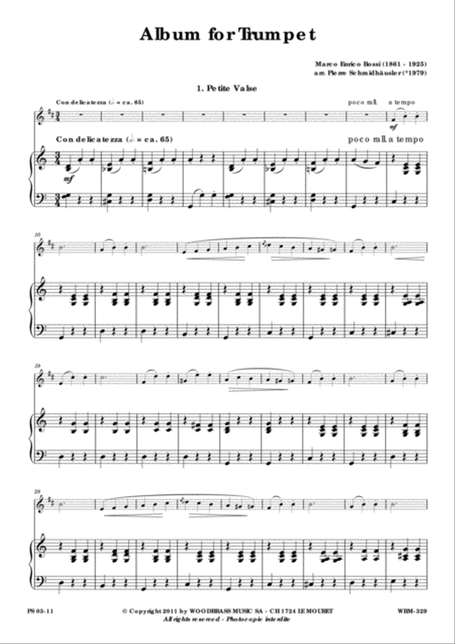 Album for Trumpet Trumpet Solo scores gallery preview page 2