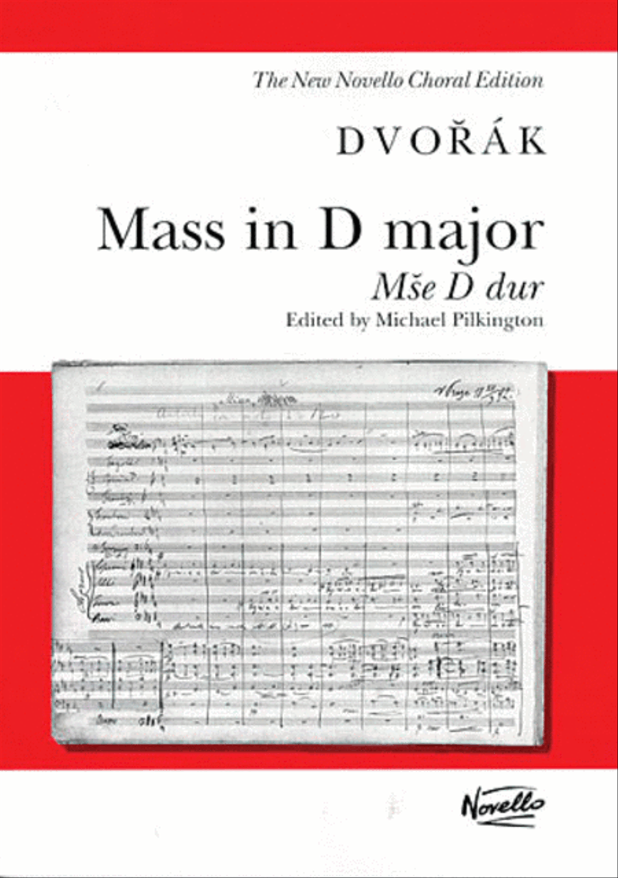 Mass in D Major, Op. 86 (Mse D dur) 4-Part scores gallery preview page 1