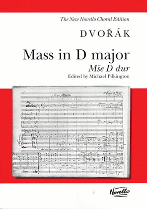 Book cover for Mass in D Major, Op. 86 (Mse D dur)