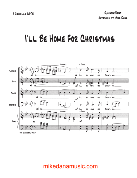 I'll Be Home For Christmas